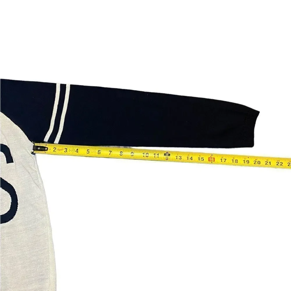 POL Graphic Long Sleeve “BOYS” Shirt Black and Beige Women’s Size Small
